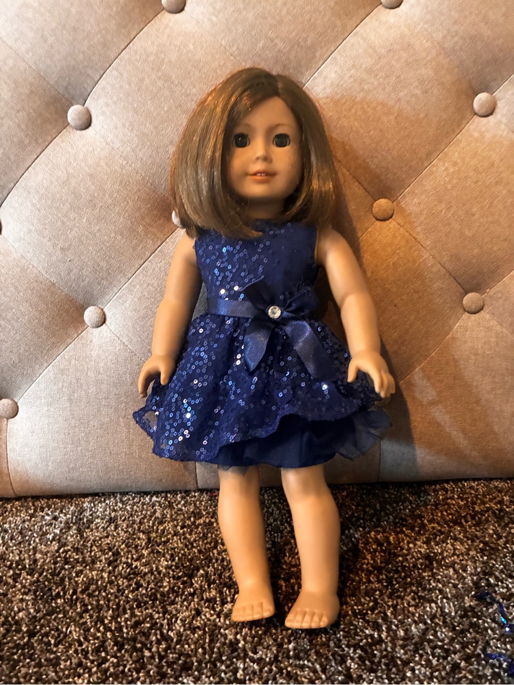 American Girl Navy Dress (Doll Not Included)